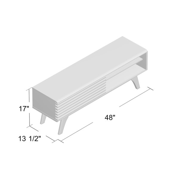 Hashtag Home Brody TV Stand for TVs up to 55" & Reviews Wayfair